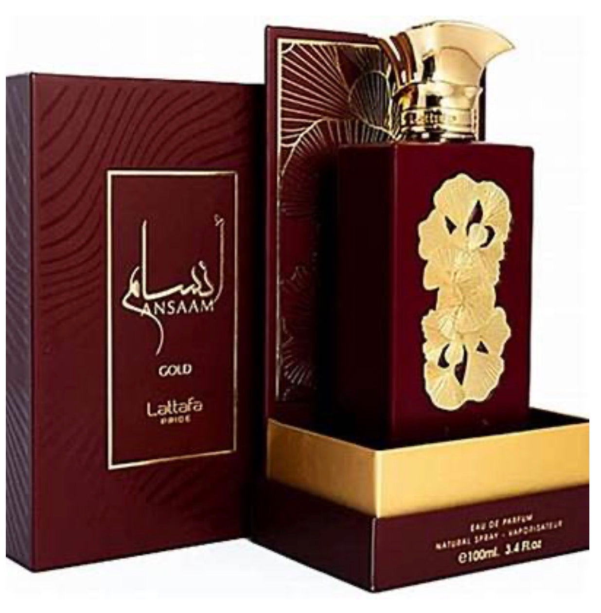 Lattafa Ansaam Gold 100ml
Eau De Parfum
