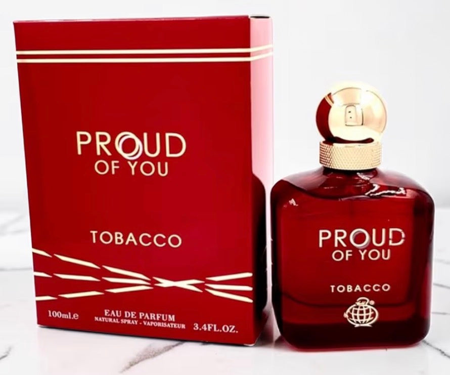 Fragrance World Proud Of You Tobacco (100ml Eau De Parfum)