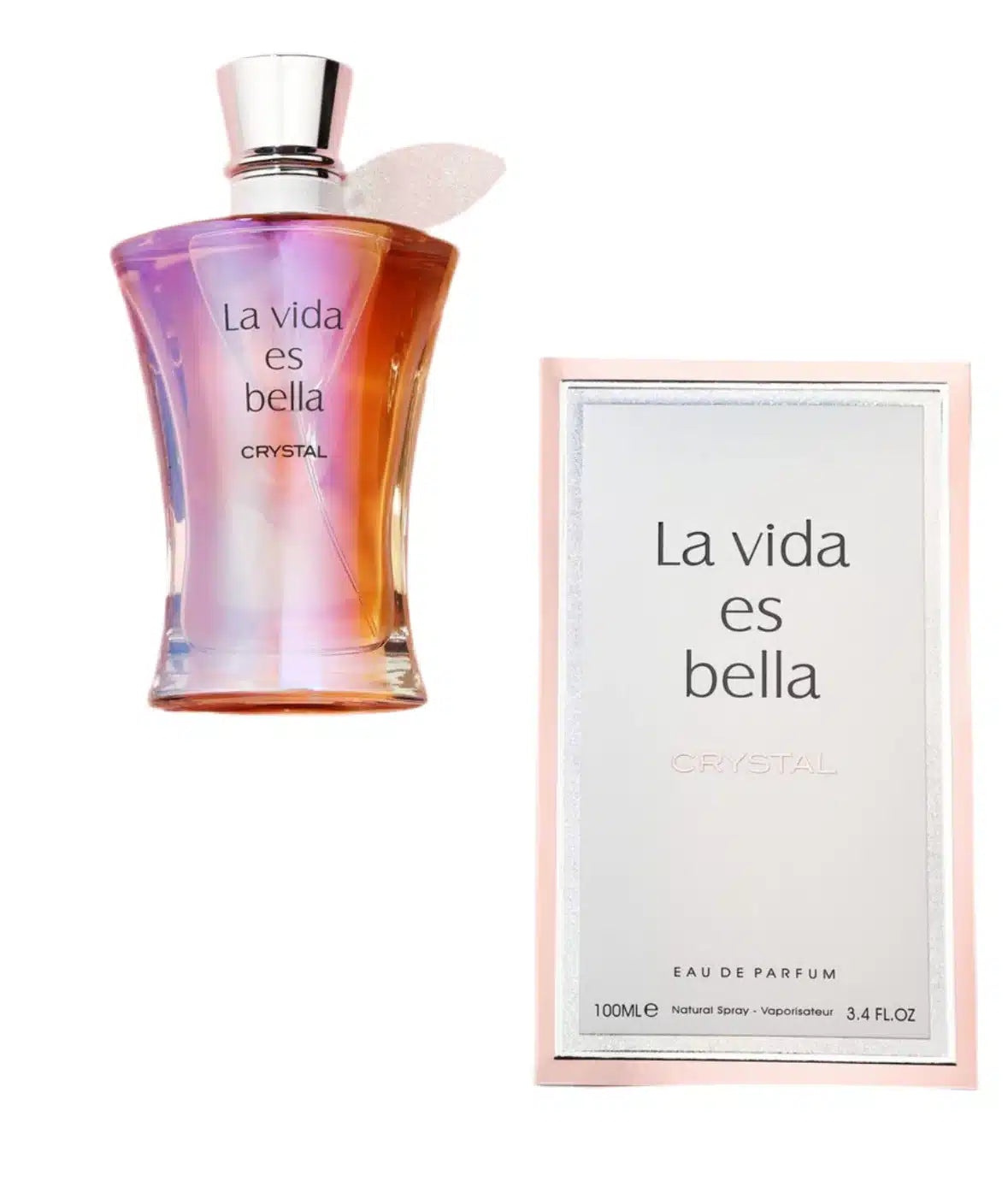 Fragrance World La Vida Es Bella Crystal 100 ml Eau De Parfum
