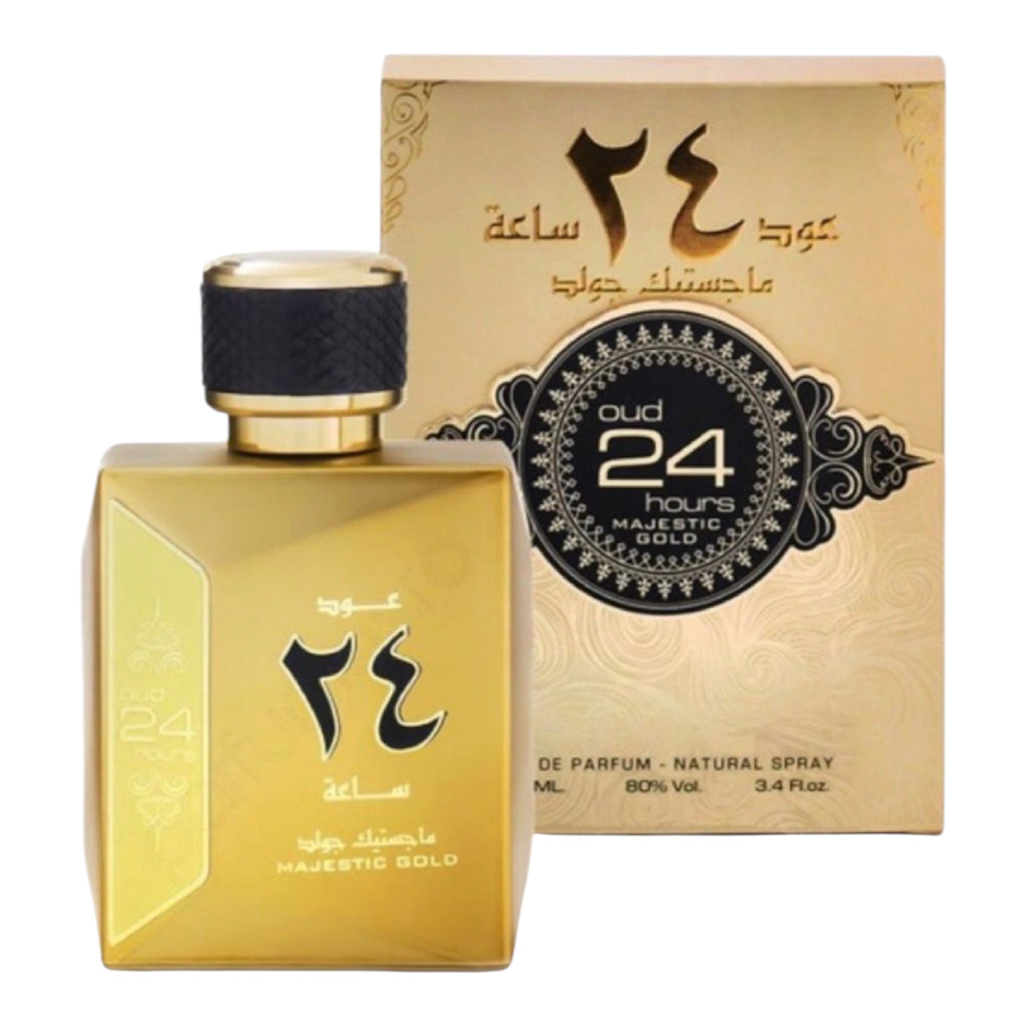 Ard Al Zaafaran Oud 24 Hours Majestic Gold (100ml Eau De Parfum)