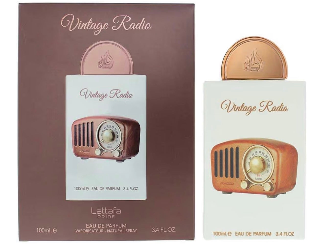 Lattafa Pride Vintage Radio (100ml Eau De Parfum)