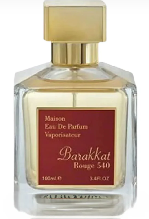 Fragrance World Barakkat Rouge 540 (100ml Eau De Parfum)