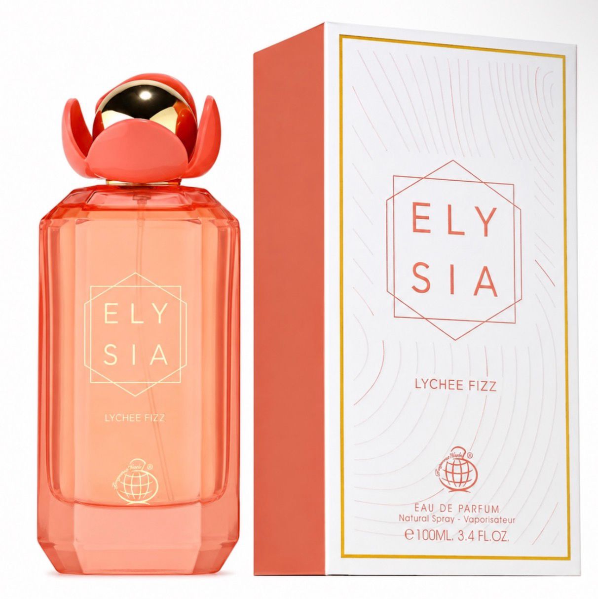 Fragrance World Elysia Lychee Fizz (100ml Eau De Parfum)
