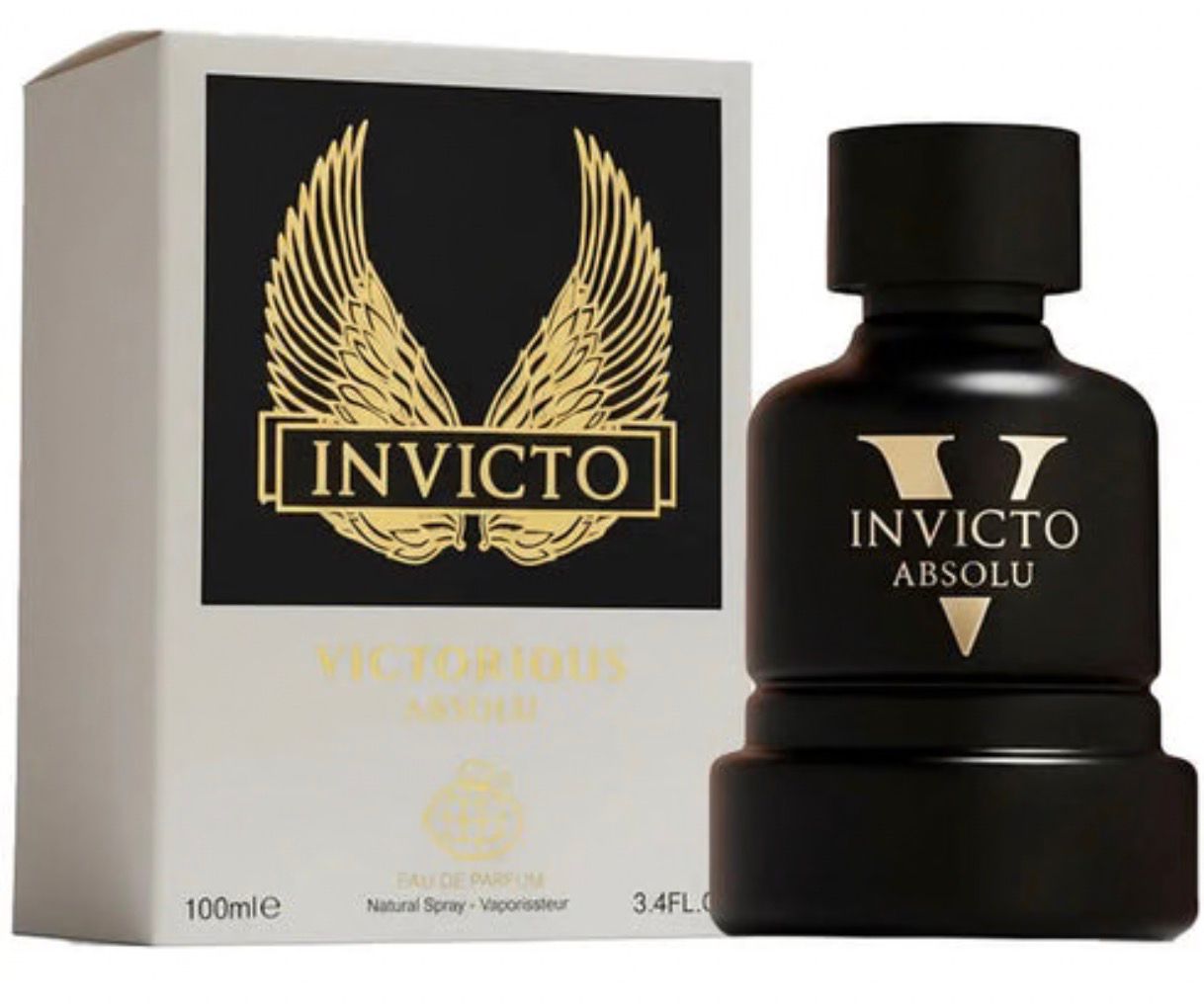 Fragrance World Invicto Absolu (100ml Eau De Parfum)